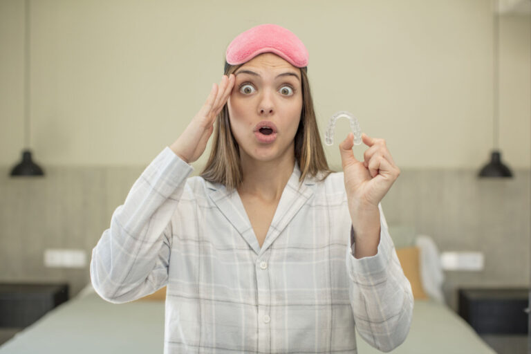 Dormire senza mascherina trasparente